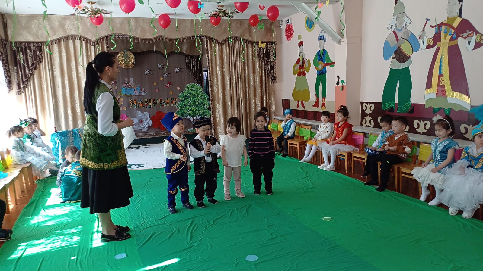 Ұлыстың ұлы күні Наурызға ұйымдастырылған " Қош келдің, Наурыз! " ертеңгілігі