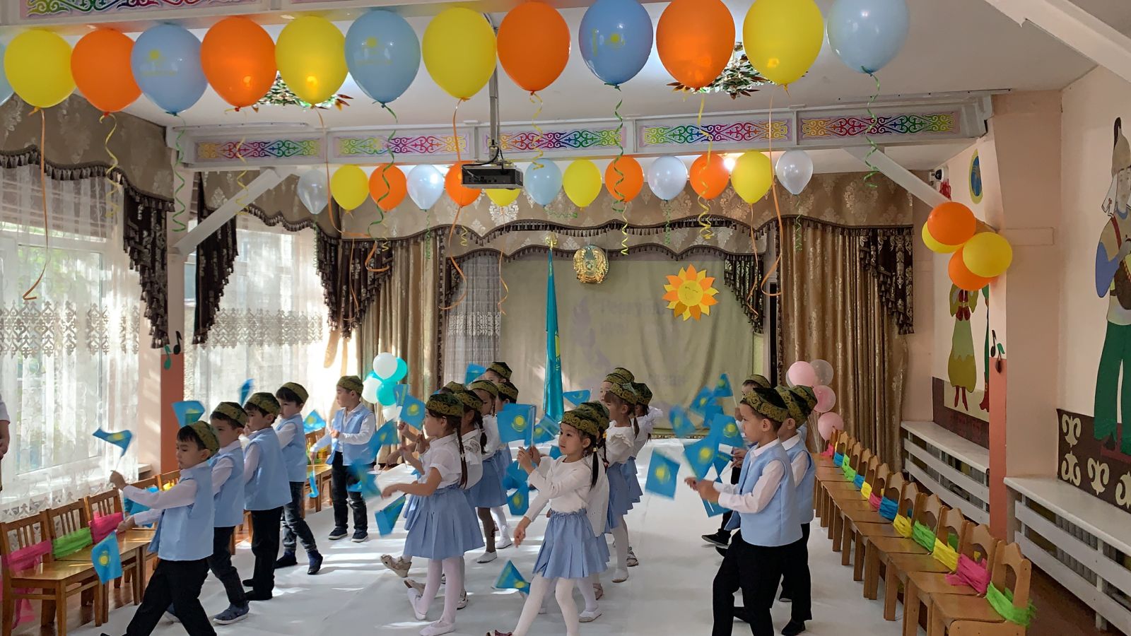 25  қазан Республика күніне орай ұйымдастырылған ертеңгілік