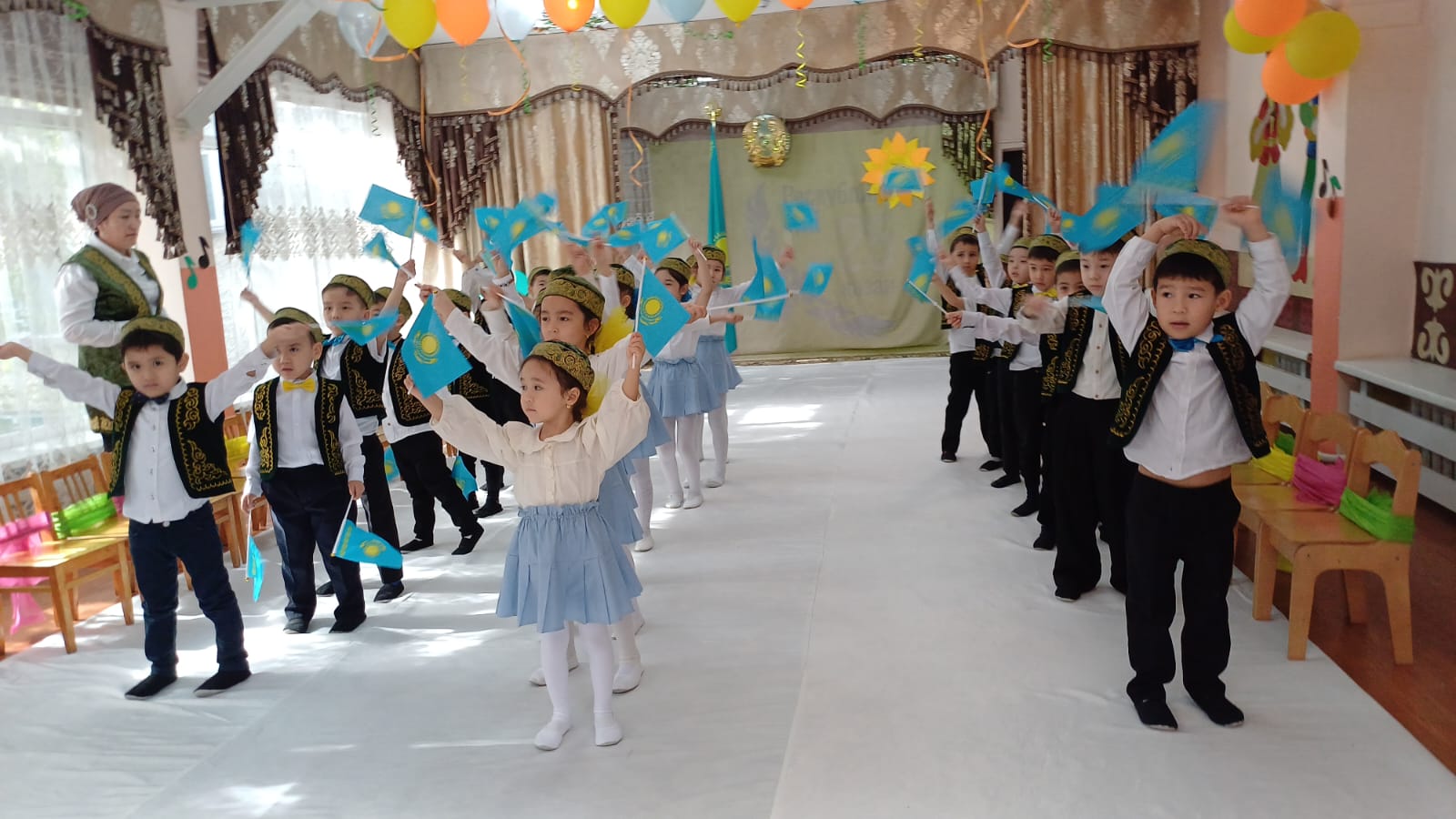 25 қазан Республика күніне орай ұйымдастырылған ертеңгілік