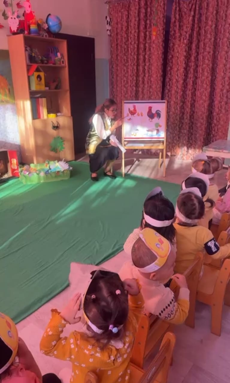 Тақырыптық ұйымдастырылған іс-әрекет: Тіл дамыту